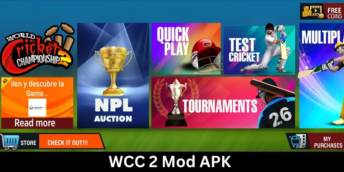 WCC 2 Mod APK